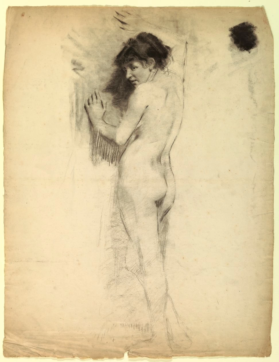 Studio accademico di un nudo femminile